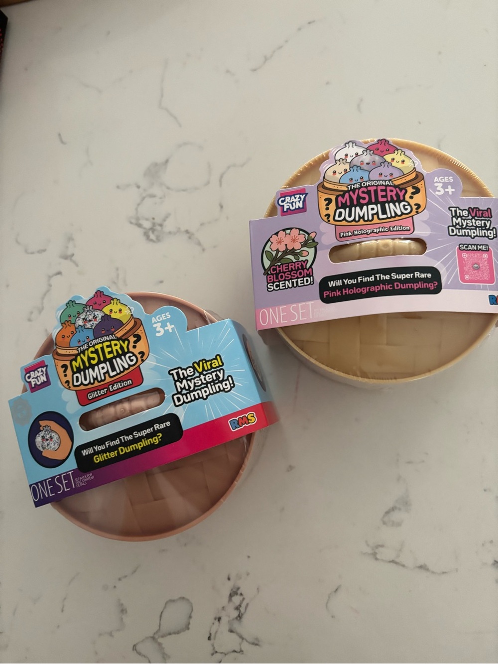 RMS Dumplings Squishy Bundle of 2 | Slow Rising Sensory Fidget Collectibles